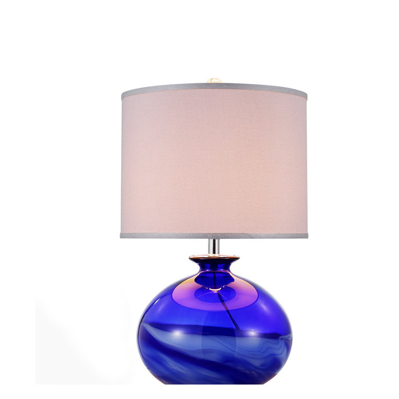 Glass 18" lampe de table Esquer