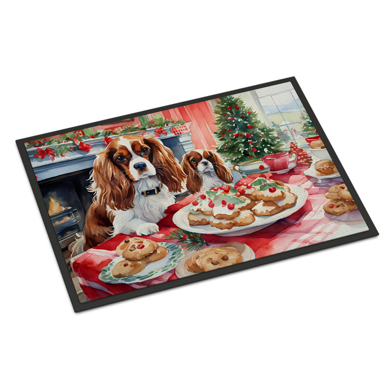 Paillasson Cavalier Spaniel Junya DAC3763, L 24 po x L 36 po