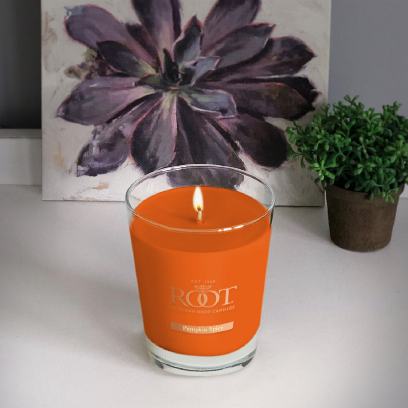 Bougie pot citrouille parfumée aux épices, 10,5 oz