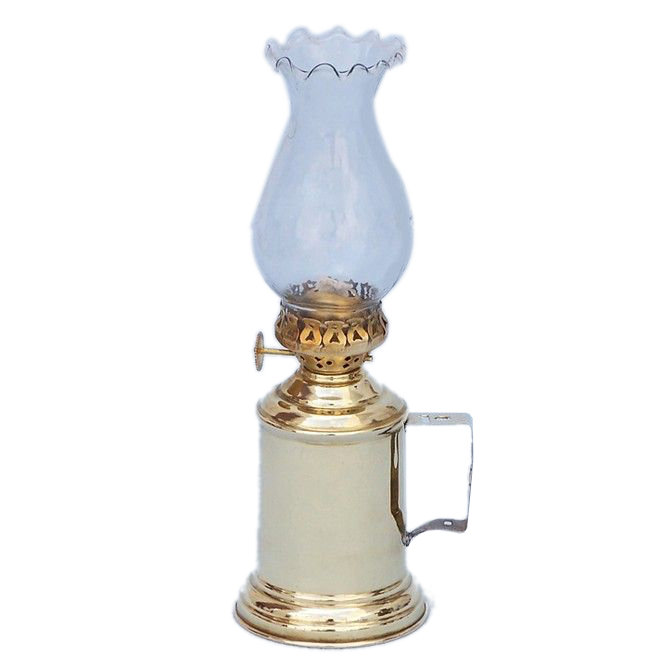 Lampe à huile tavern, Cuivre massif