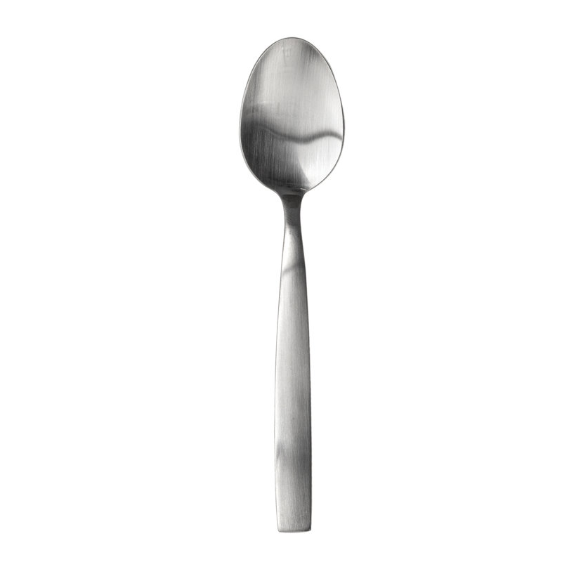 Mediterranea Espresso Spoon - 12 Pieces - Stainless Steel, Ice