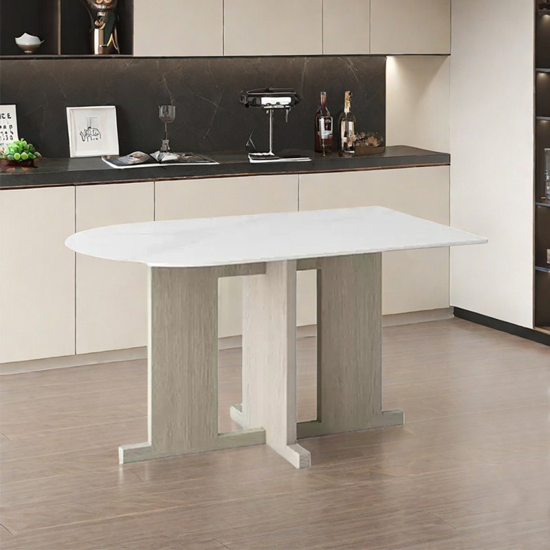 Table de salle à manger de style minimaliste et pratique