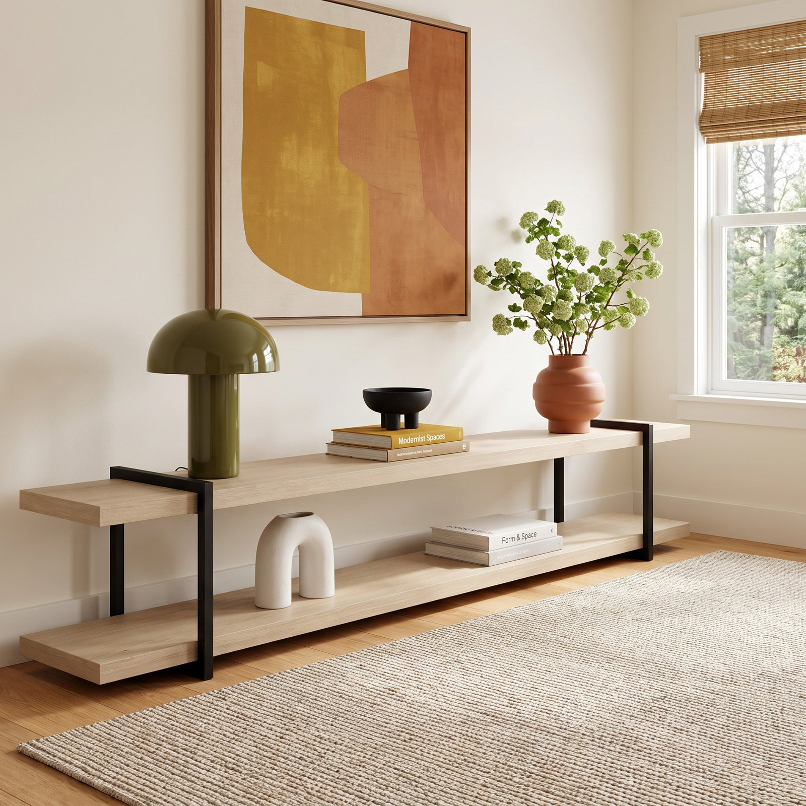 86" Floating Media Console