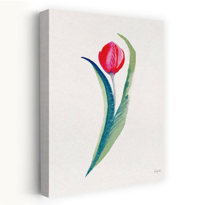Garden Gift III Contemporary Tulip Flower Art