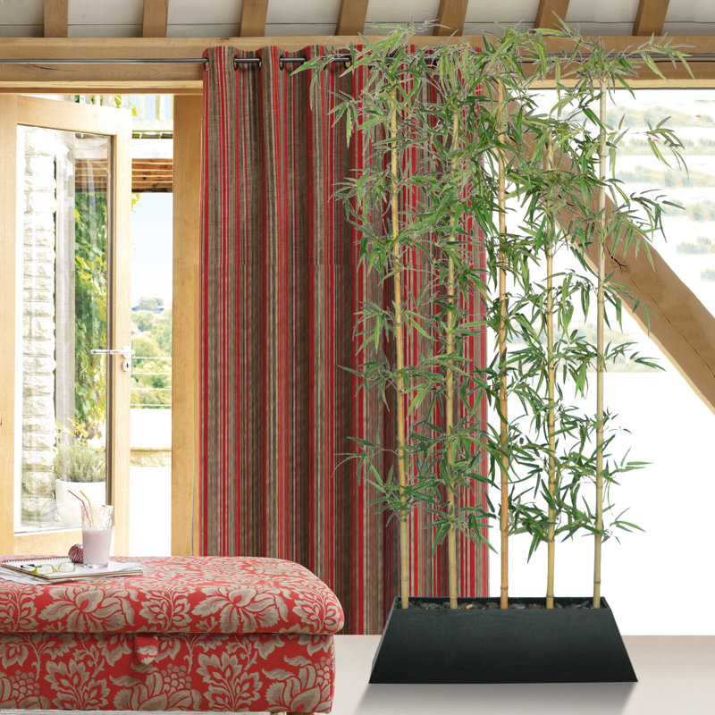 Silk Bamboo Tree in Planter