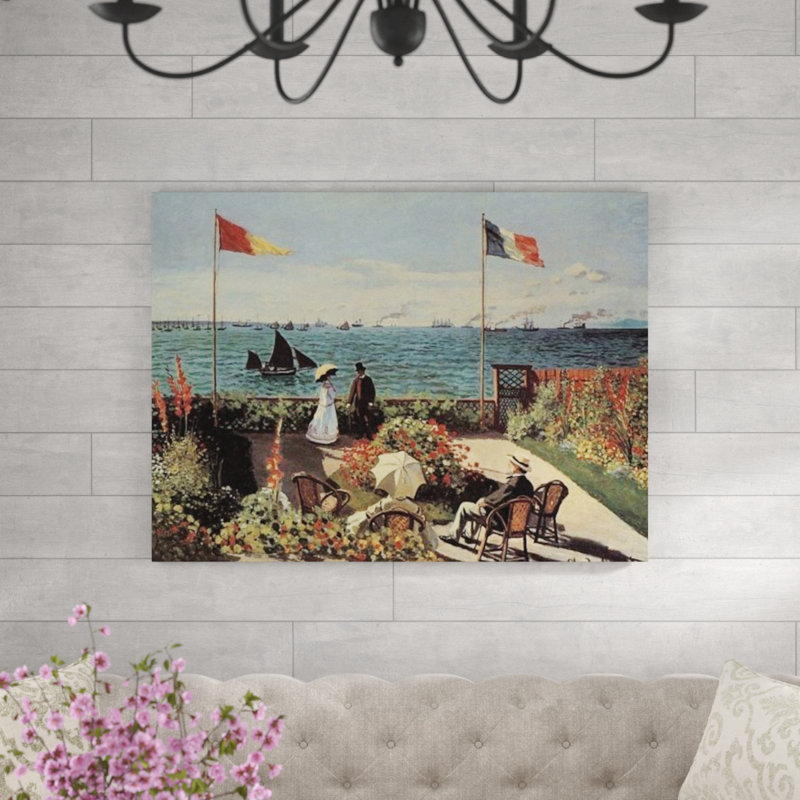 Claude Monet - Wrapped Canvas Painting, 60cm H x 80cm W x 1.8cm D