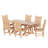 Laguna 6 - Person Patio Dining Set Umbrella Hole Included Rectangular Table-74874604