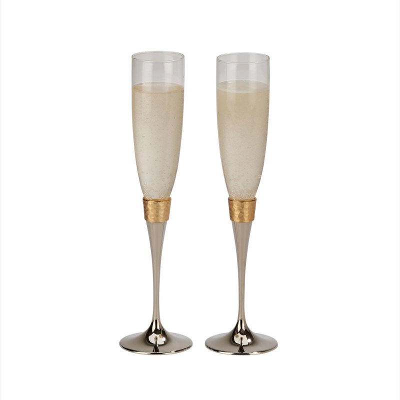 Flûte à bandes en verre martelé Taylore