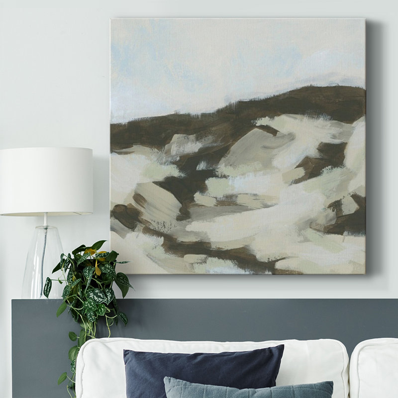 Sur le lac sur toile, H 40 po x l 40 po x P 1,5 po