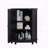 Triangle Corner Storage Cabinet with Adjustable Shelf-688425243