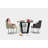 Gax Round Glass Top Solid Wood Base Dining Table-36003186-21530003