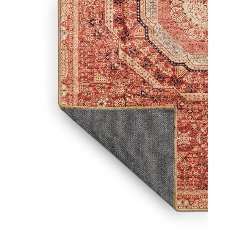 Abstract Indoor Rug, Rectangle 2' x 4'