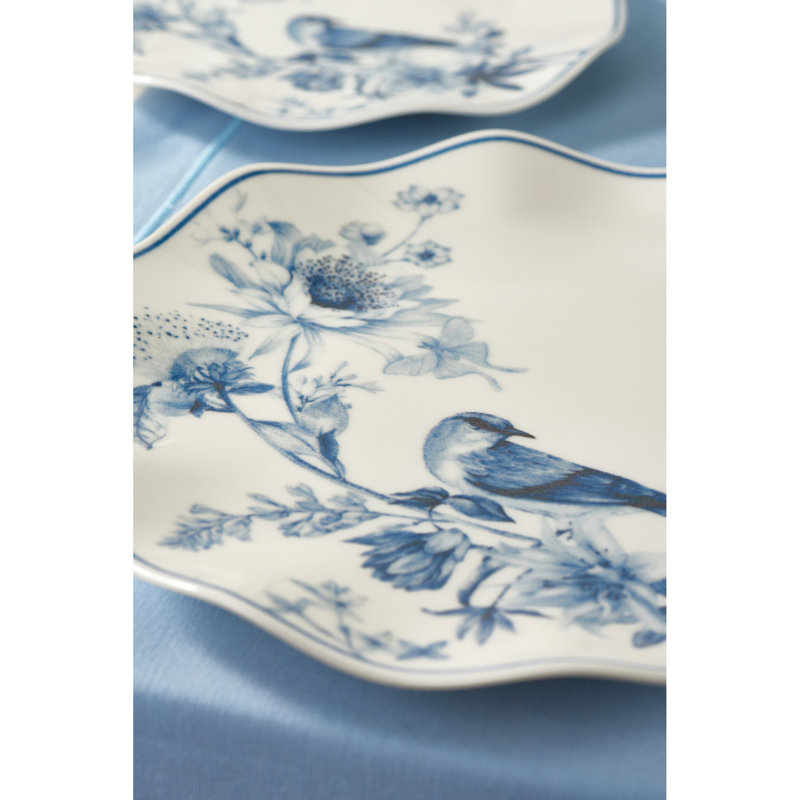Tuckerman 24 Piece Porcelain China Dinnerware Set - Service for 6