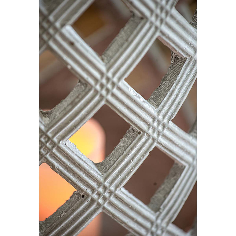 Feazell 19.3'' H Stone Tabletop Lantern