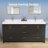 72 In. W X 22 In. D Solid Surface Rectangular Single Sink Vanity Top With Backsplash Bathroom Countertop In White