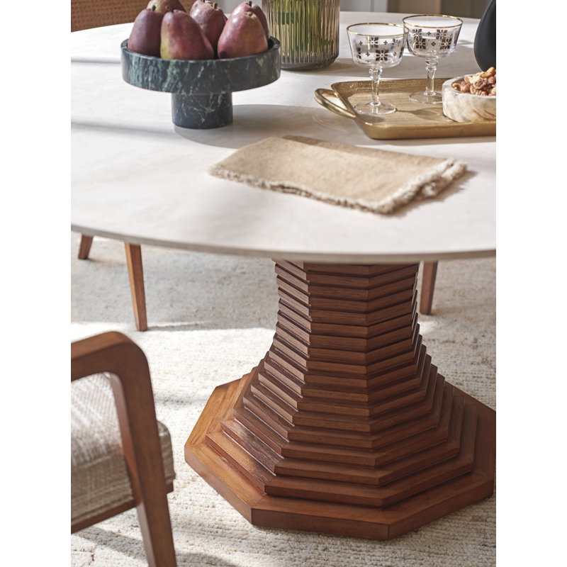 La Costa Round Marble Dining Table