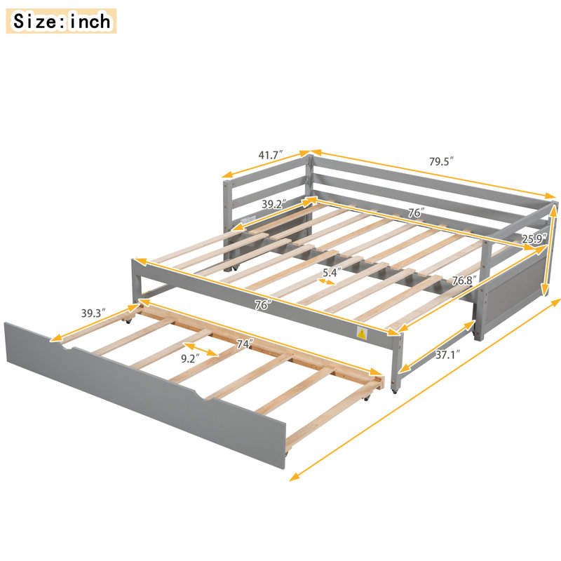 Daybed, Gray