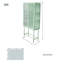 Armoire d'appoint 61 "H avec tablettes amovibles-1718103196