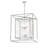 Kitzi Dimmable Lantern Square / Rectangle Chandelier