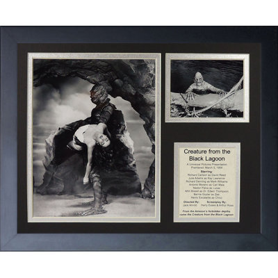 Souvenirs encadrée « créatures from the black lagon » par legends neve