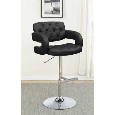 Woolery Swivel  Adjustable Height Bar Stool