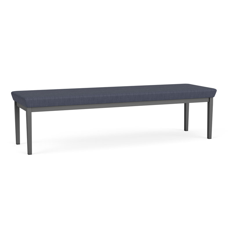 Structure en métal 3 places Lenox, Gris anthracite, Plot Line Navy