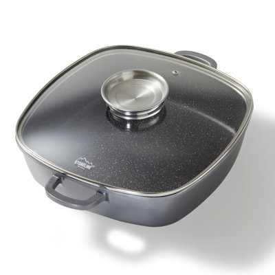Stoneline Non-Stick Aluminum Saute Pan with Lid