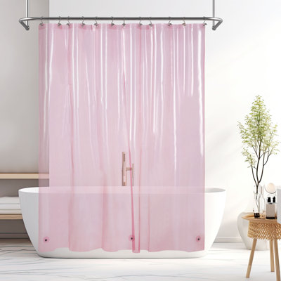 Doublure de rideau de douche imperméable légère en PEVA