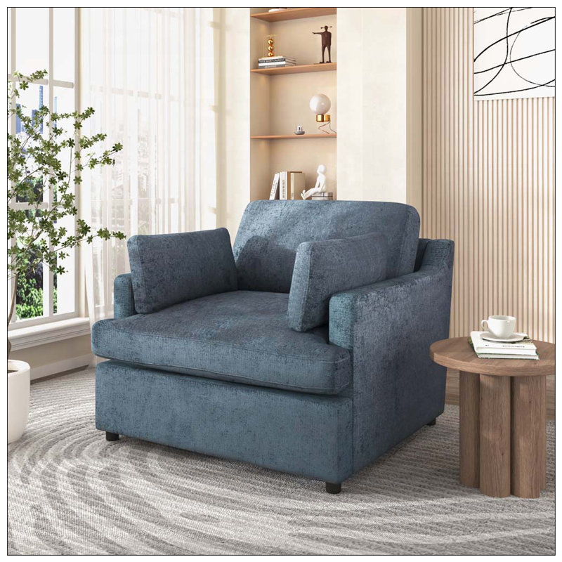 Fauteuil d'appoint surdimensionné