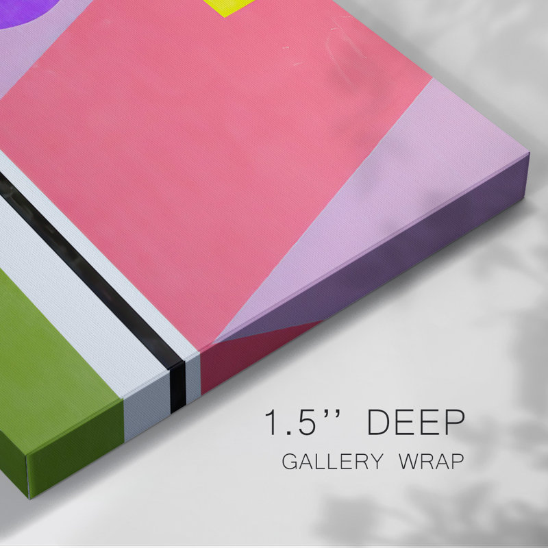 Color Composition II-Gallery Wrapped Canvas