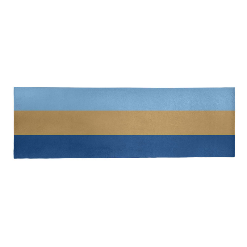 Chenille Striped Indoor Rug, Runner 2'6" x 8'