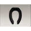 Lustra Elongated Toilet Seat with Check Hinge-2102493391
