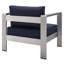 Fauteuil d'extérieur Shore Sunbrella-880316365