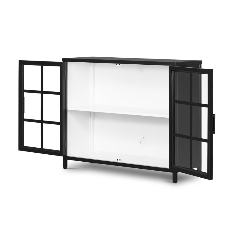 Losurdo Metal Accent Cabinet