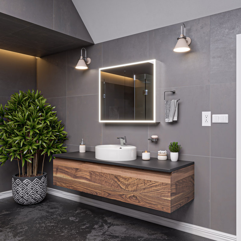 Lavabo de salle de bain vasque ovale blanc avec trop-plein