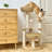 4 Tiers Cat Tree with Condons,Perch,Scratching Posts