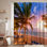 Rideau de douche Tropical Palm