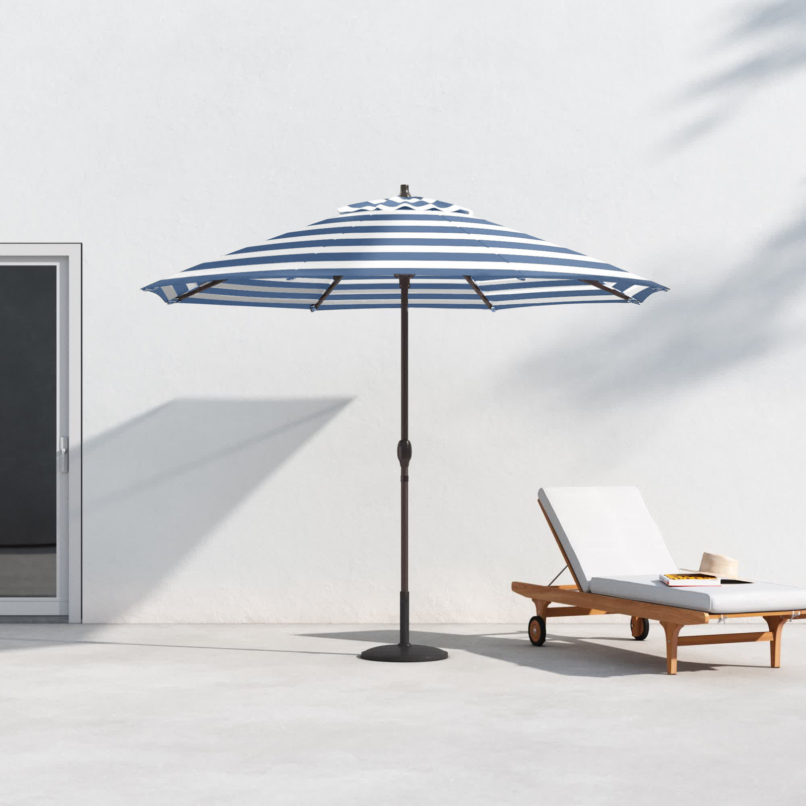9' Market Sunbrella Umbrella, Cabana Regatta Sunbrella®