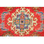 Tapis oriental géométrique Kazak noué à la main 3 x 5