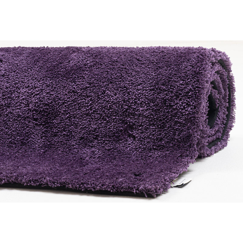 Cozy Solid Colour Hand Woven Area Rug, Rectangle 65 x 135cm