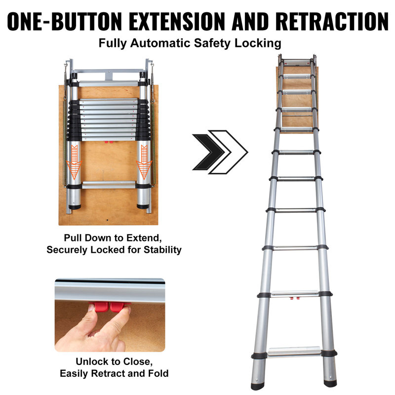 11 - Step Folding Attic Ladder