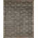 Ottoman Hand Knotted Wool Area Rug in Gray