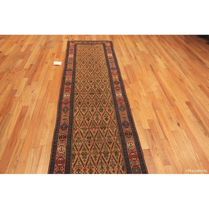 One-of-a-Kind Runner 3' X 16'10" Hand Knotted Area Rug