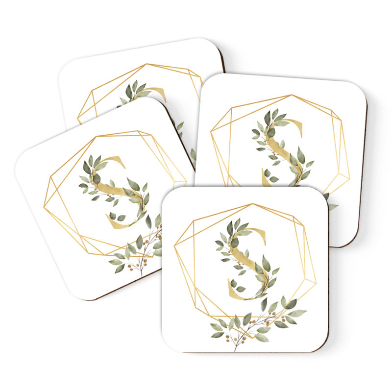Sous-verres Café à monogramme, S