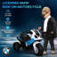 HOMCOM 6V Electric Kids Ride on motorcycle, BMW S1000RR Licensed, Blue