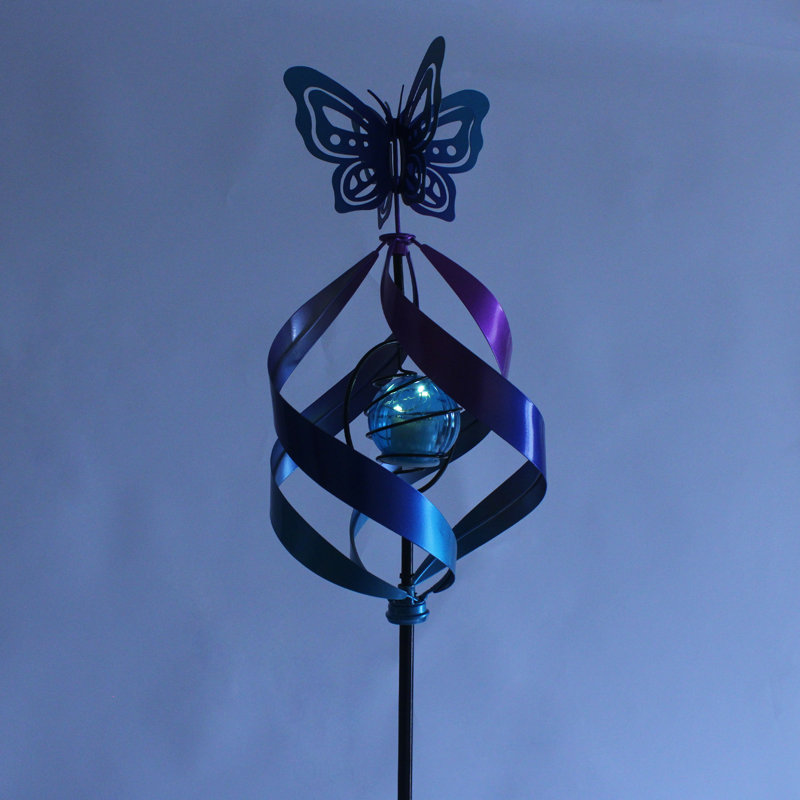 Echo Valley 4762 Windweaver Solar Stake - Butterfly