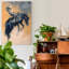 «Mood Indigo III», reproduction d'art sur toile tendue-1723580761