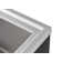TRINITY 36 in. W x20 in. D Freestanding Utility Sink in Stainless Steel and Black w/ Pull-Out Faucet