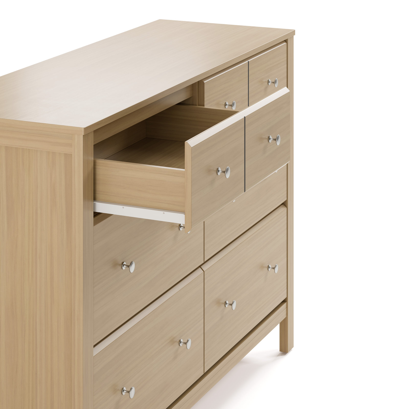 Horizon 6-Drawer Double Dresser, Driftwood