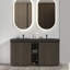 Meuble-lavabo autoportant avec lavabo sans drain ni robinet